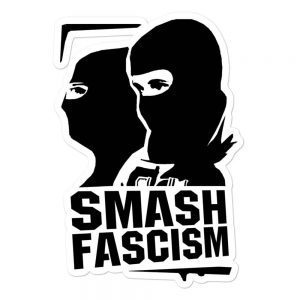 Smash Fascism Bubble-free Stickers