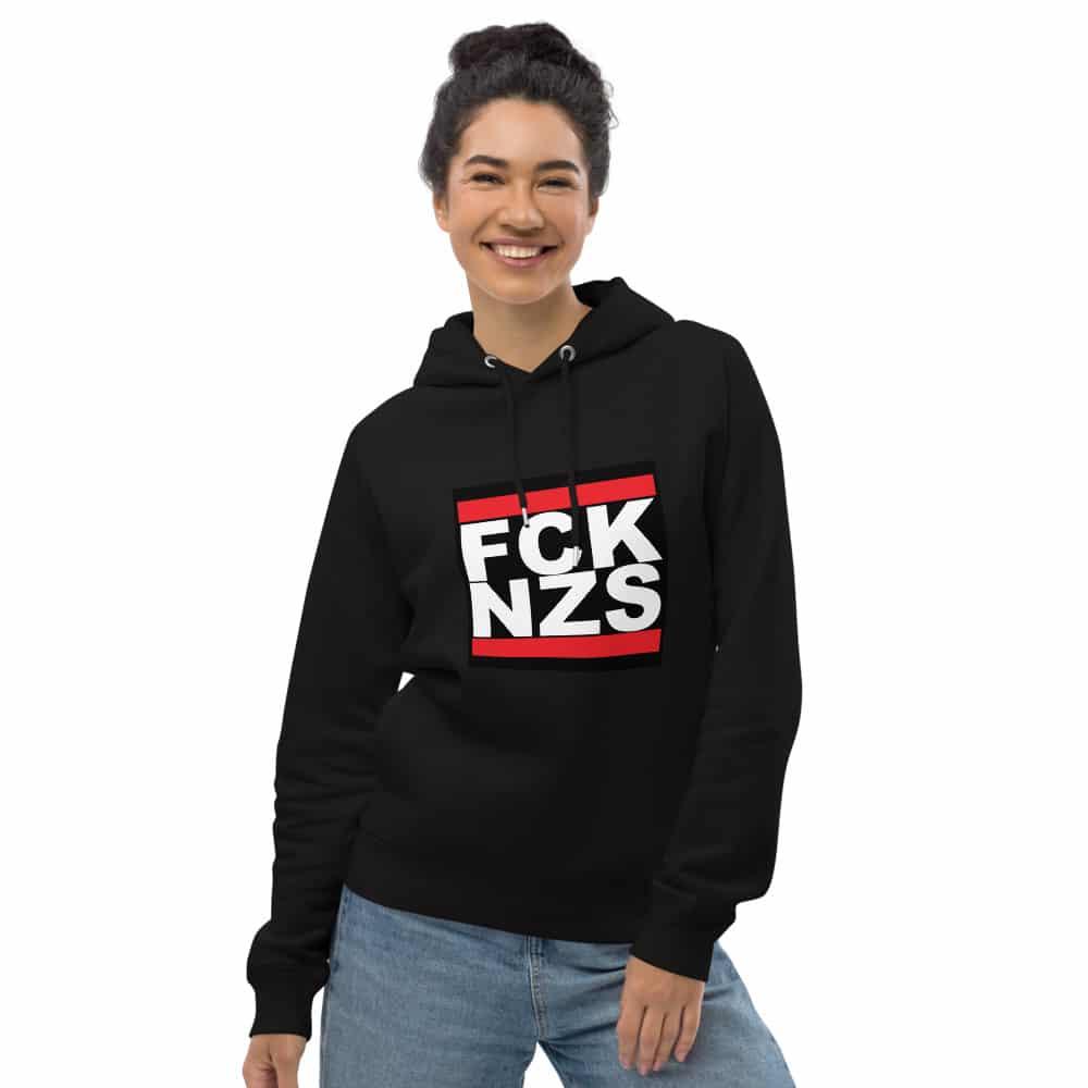 FCK NZS Organic Unisex Pullover Hoodie