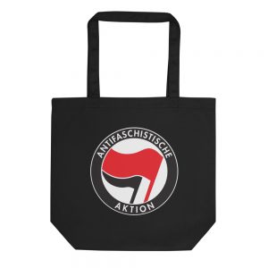 Antifa Antifaschistische Aktion Flag Eco Tote Bag