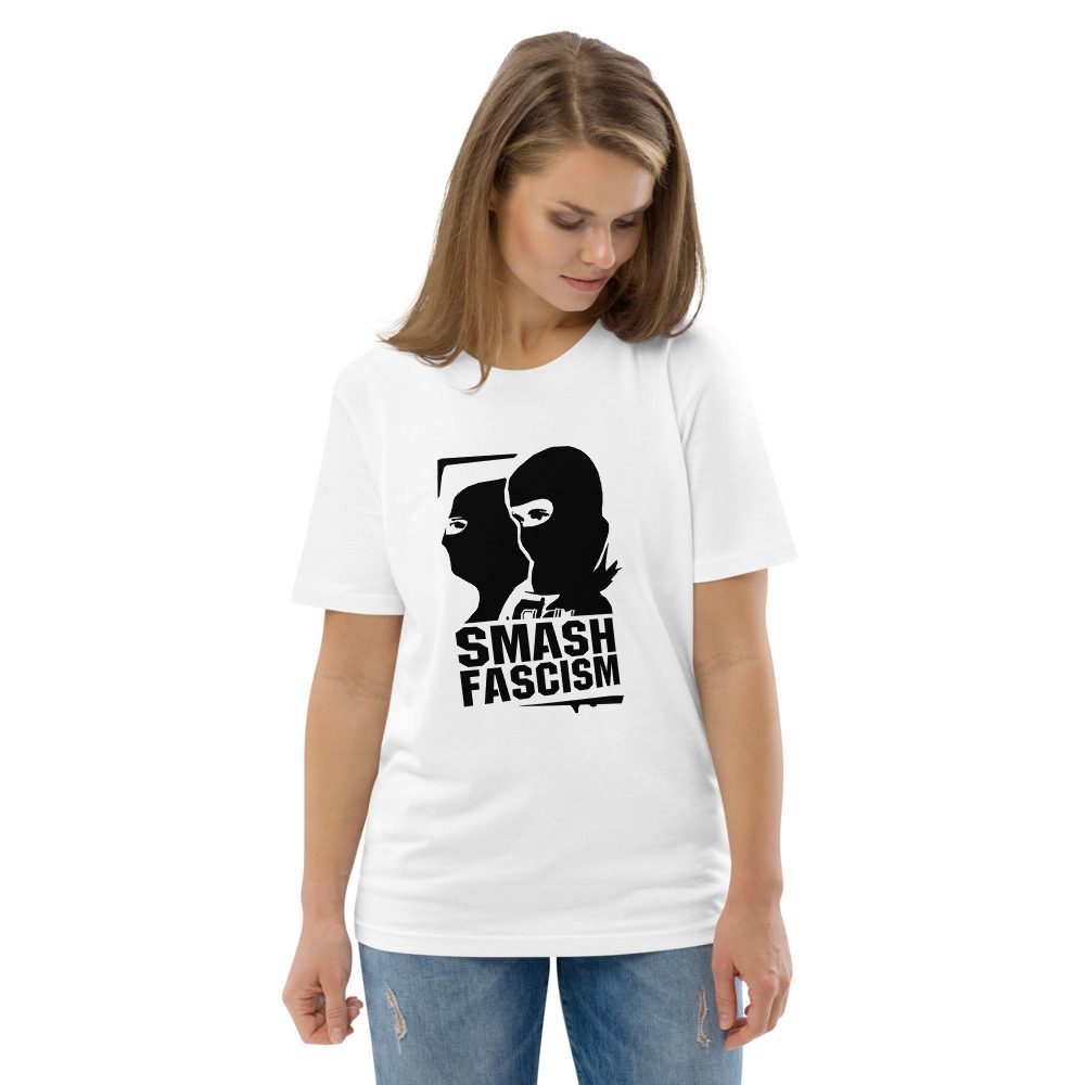 Smash Fascism Unisex Organic Cotton T-shirt