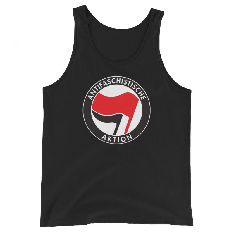 Antifa Antifaschistische Aktion Flag Unisex Tank Top Vest
