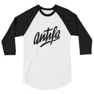 Antifa 3/4 Sleeve Raglan Shirt