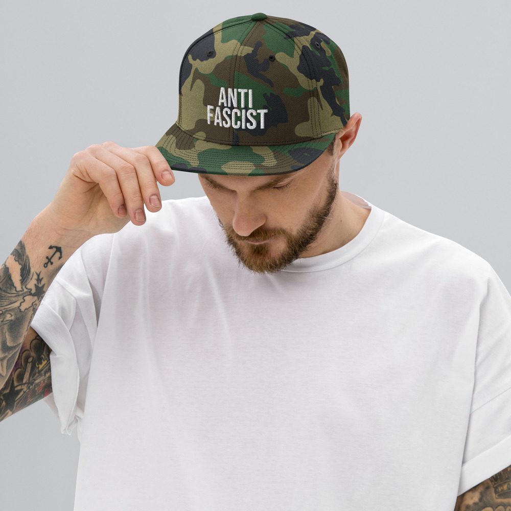 Anti-Fascist Snapback Hat