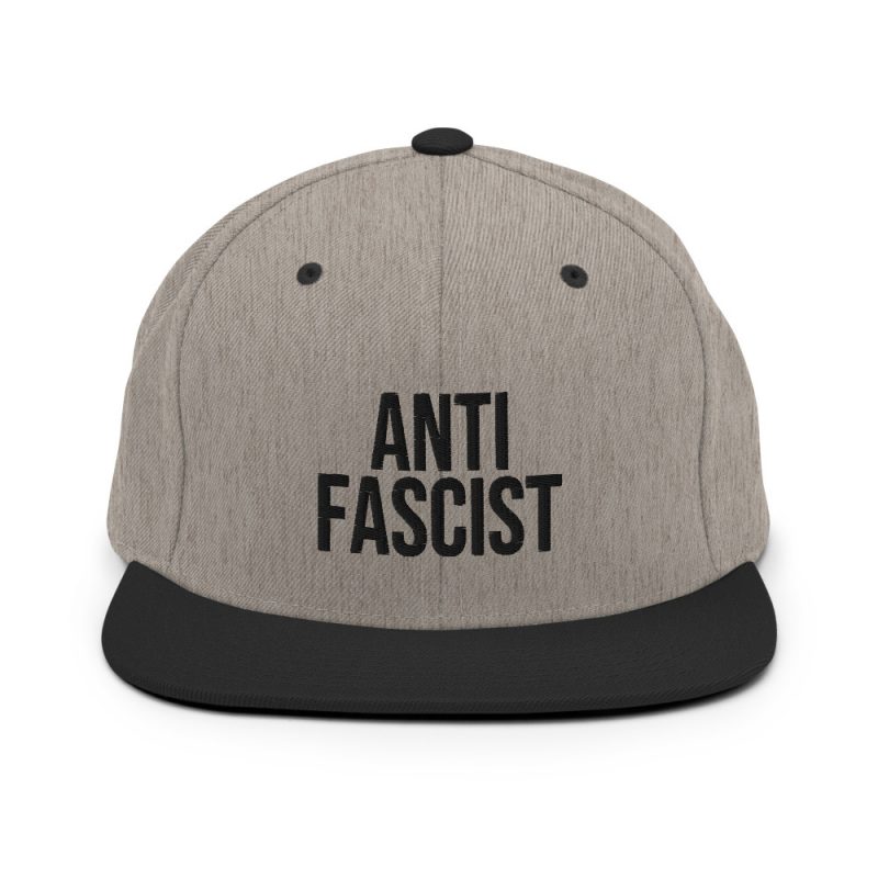 Anti-Fascist Snapback Hat