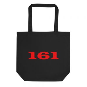 161 Red Organic Tote Bag