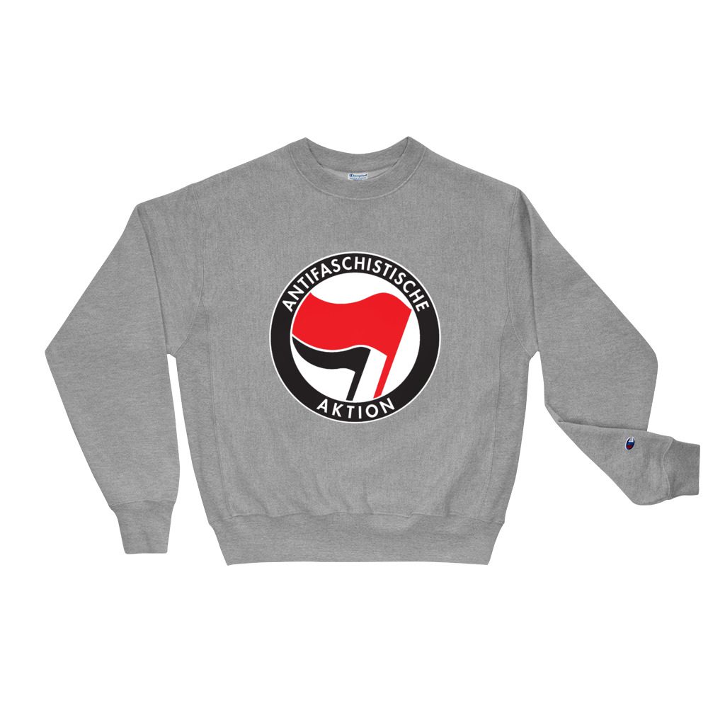 Antifa Antifaschistische Aktion Champion Sweatshirt