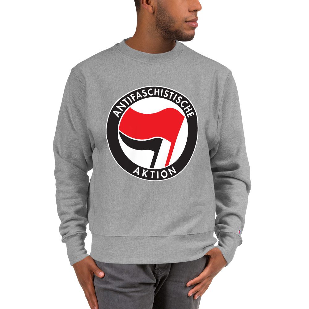 Antifa Antifaschistische Aktion Champion Sweatshirt