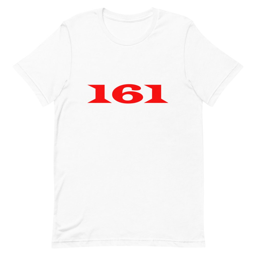 161 Red Short-Sleeve Unisex T-Shirt