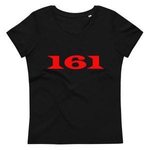 161 Red Women's Fitted Organic T-shirt
