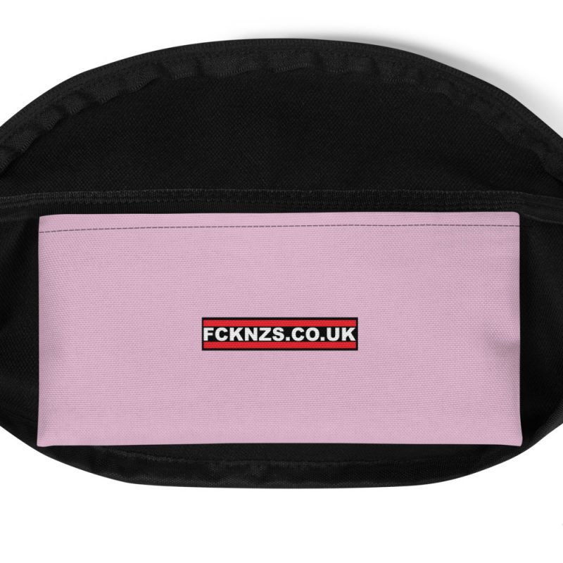 Anti-Fascist Pink Fanny Pack/Bum Bag