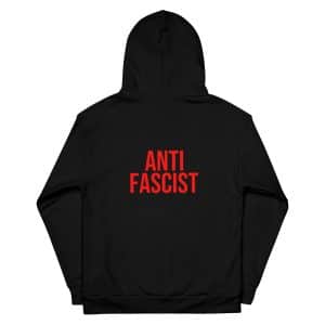 Anti-Fascist Red Hoodie