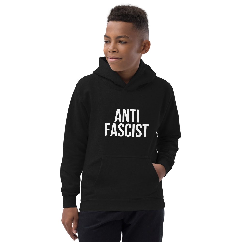 Anti-Fascist Kids Hoodie