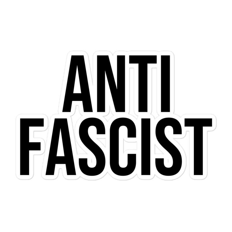 Anti-Fascist Bubble-free Stickers