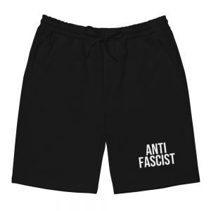 Anti-Fascist Men's Fleece Shorts
