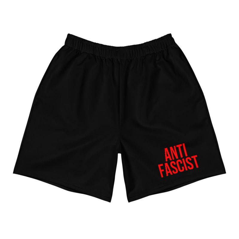 Anti-Fascist Red Men's Long Shorts