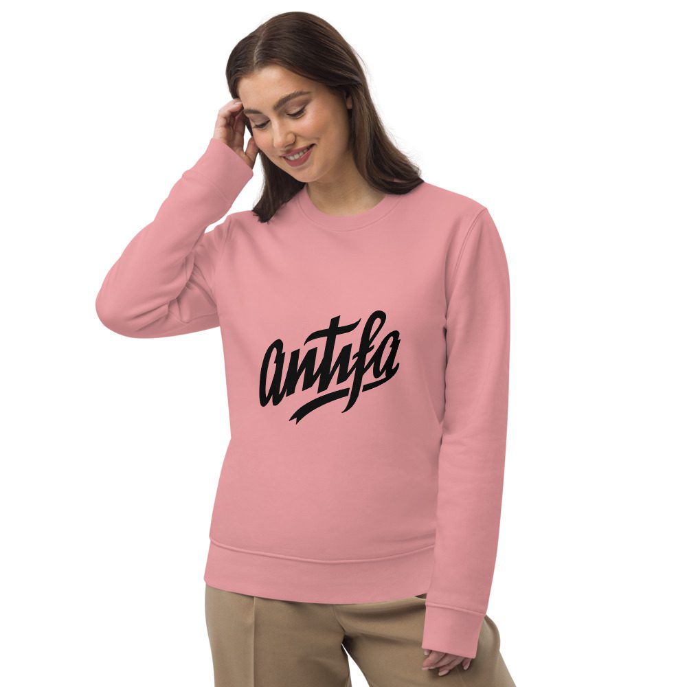 Antifa Unisex Organic Sweatshirt