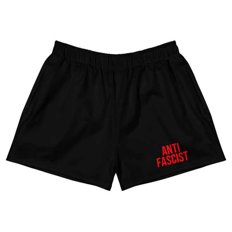 Anti-Fascist Red Women's Shorts