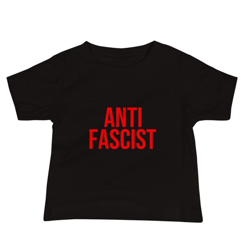 Anti-Fascist Red Baby Jersey Short Sleeve T-shirt