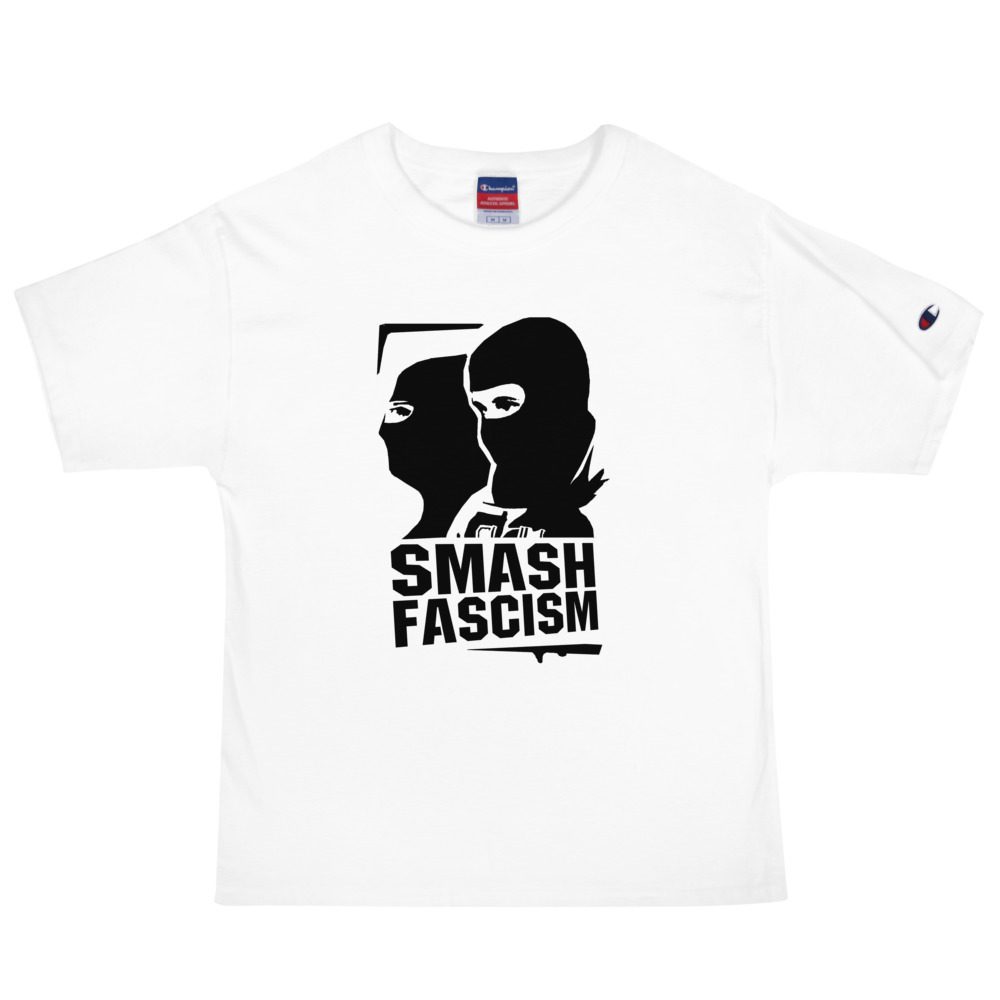 Smash Fascism Men's Champion T-Shirt