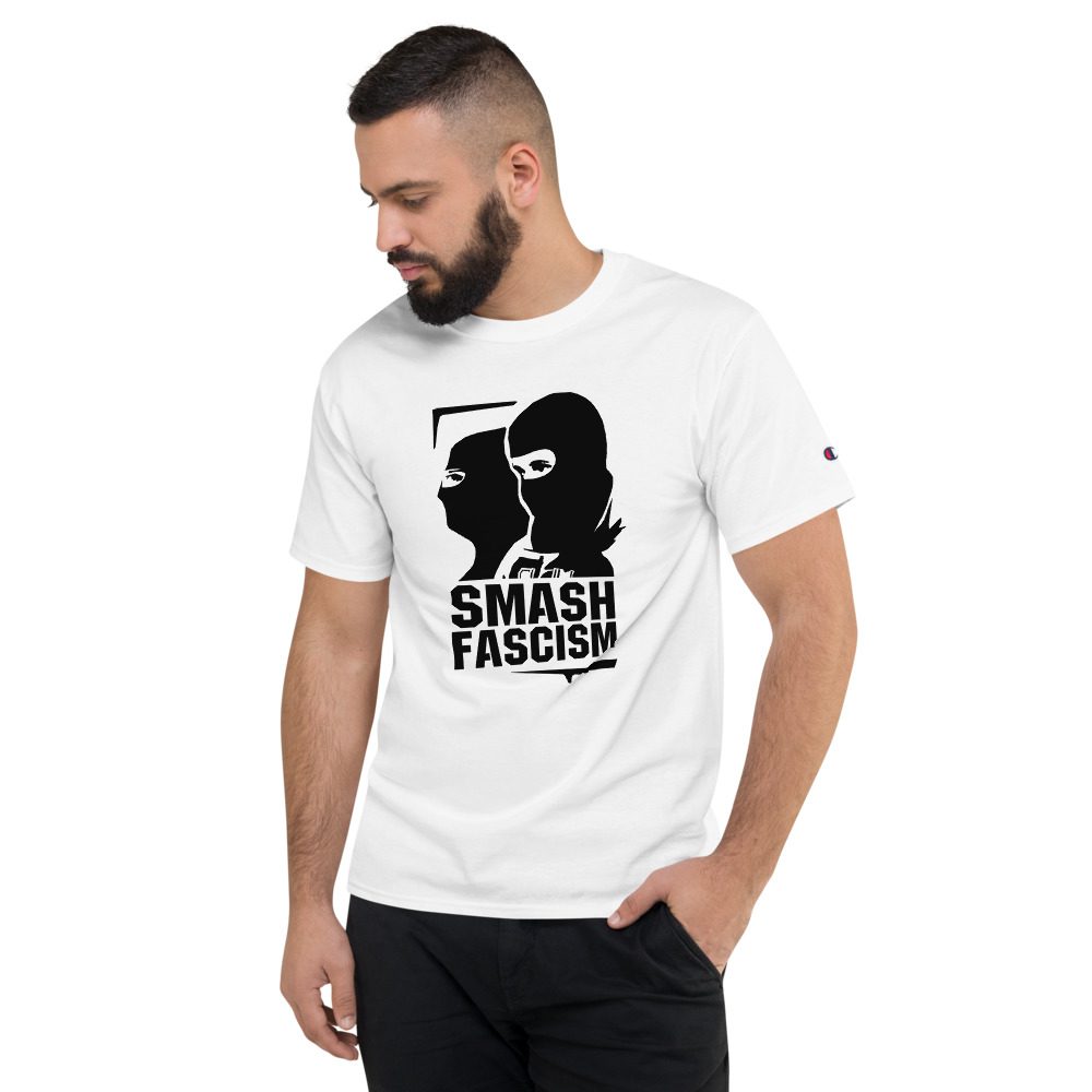 Smash Fascism Men's Champion T-Shirt