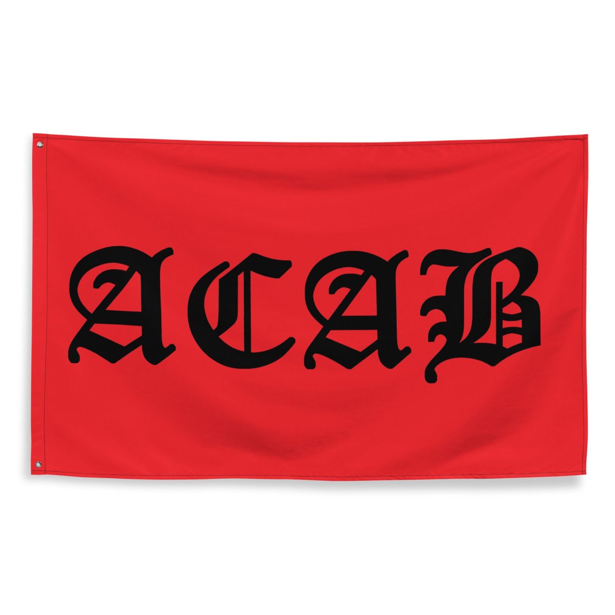 Red ACAB All Cops Are Bastards Flag
