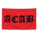 Red ACAB Flag