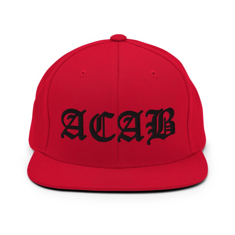 ACAB Snapback Hat