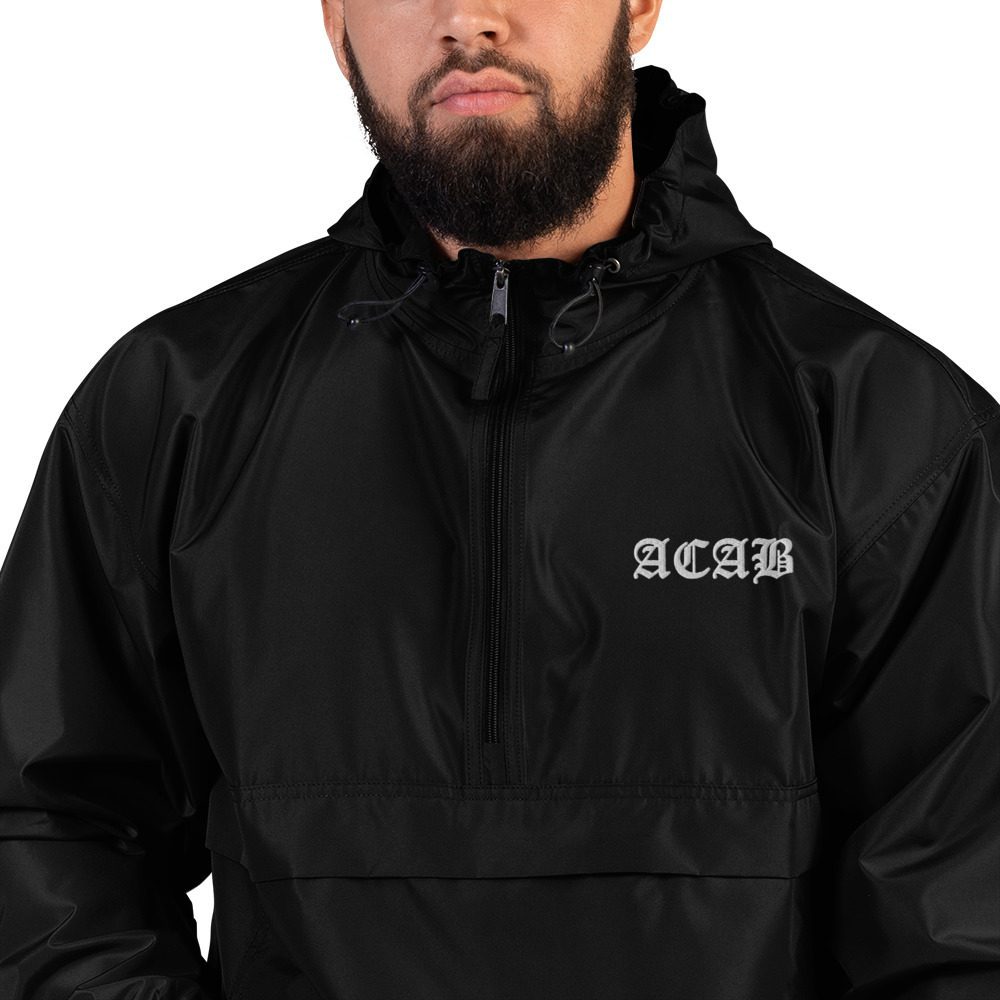 ACAB Embroidered Champion Packable Jacket