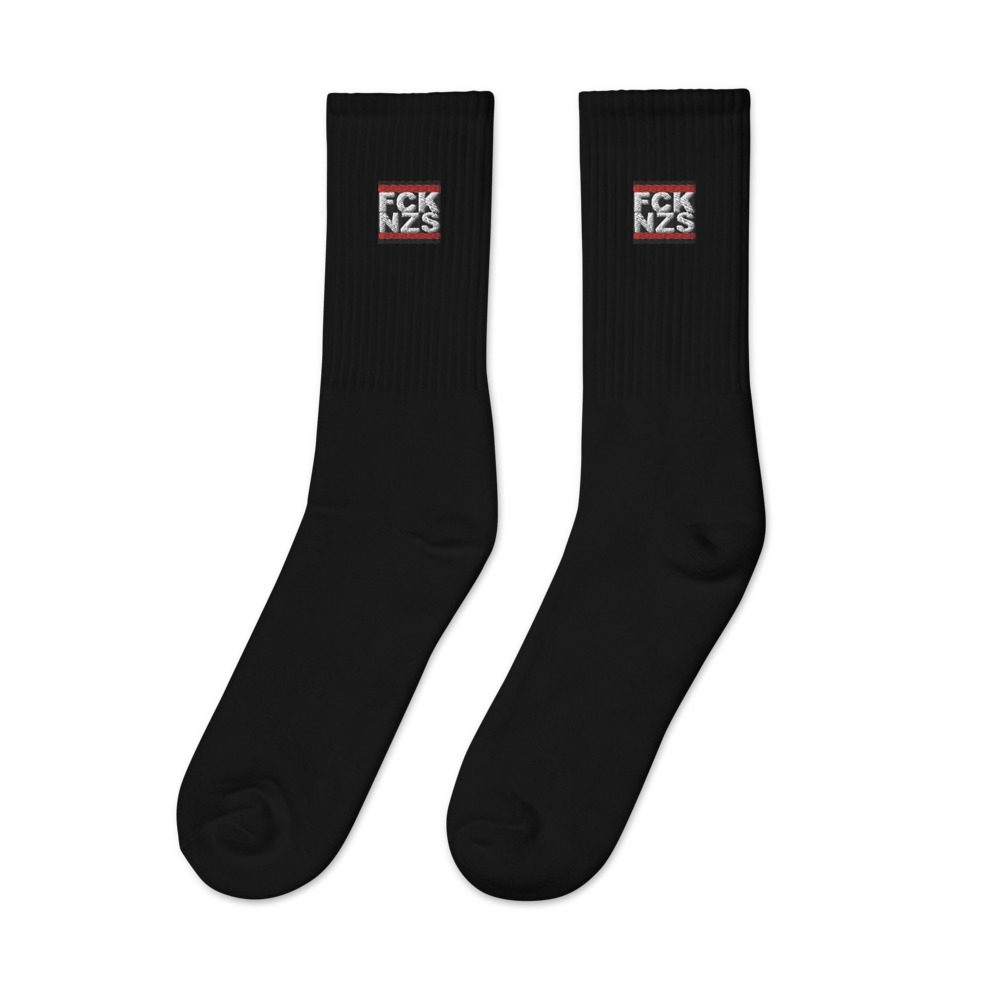FCK NZS Embroidered Socks