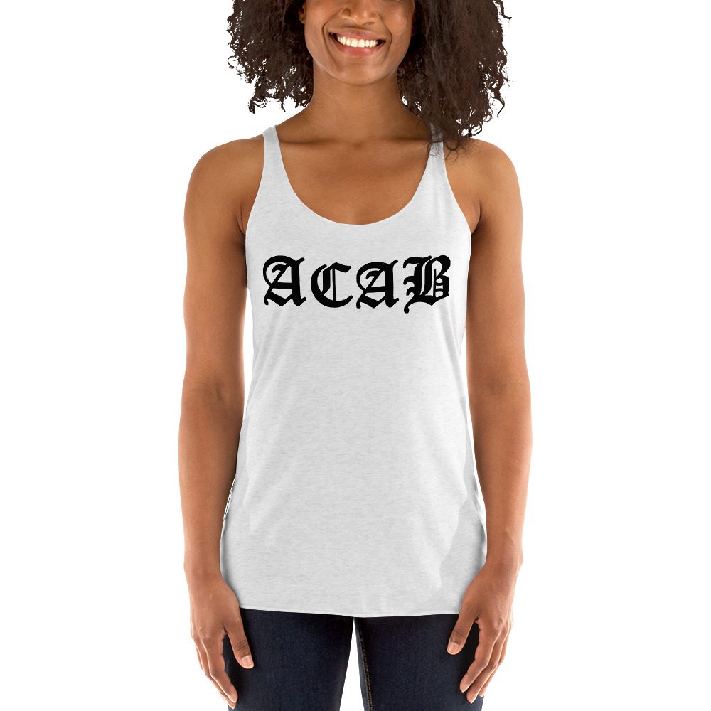 ACAB Women's Racerback Tank/Vest