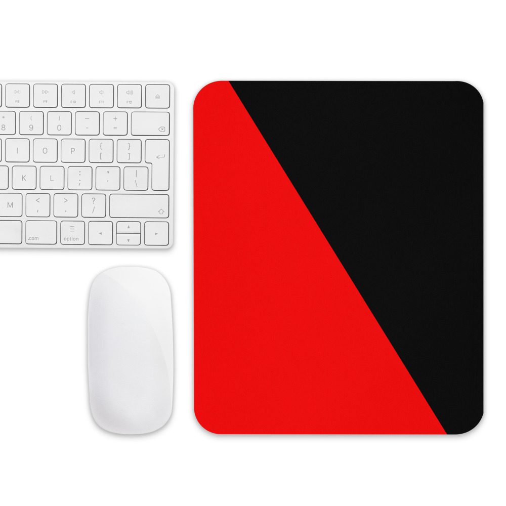 Anarcho-Syndicalism Flag Mouse Pad
