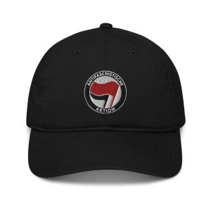 Antifa Antifaschistische Aktion Flag Organic Dad Hat
