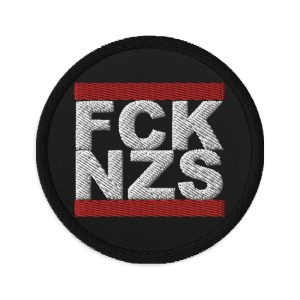 FCK NZS Embroidered Patches