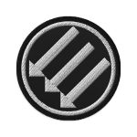 Iron Front Embroidered Patch