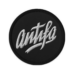 Antifa Embroidered Patches
