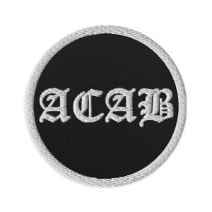 ACAB Embroidered Patches