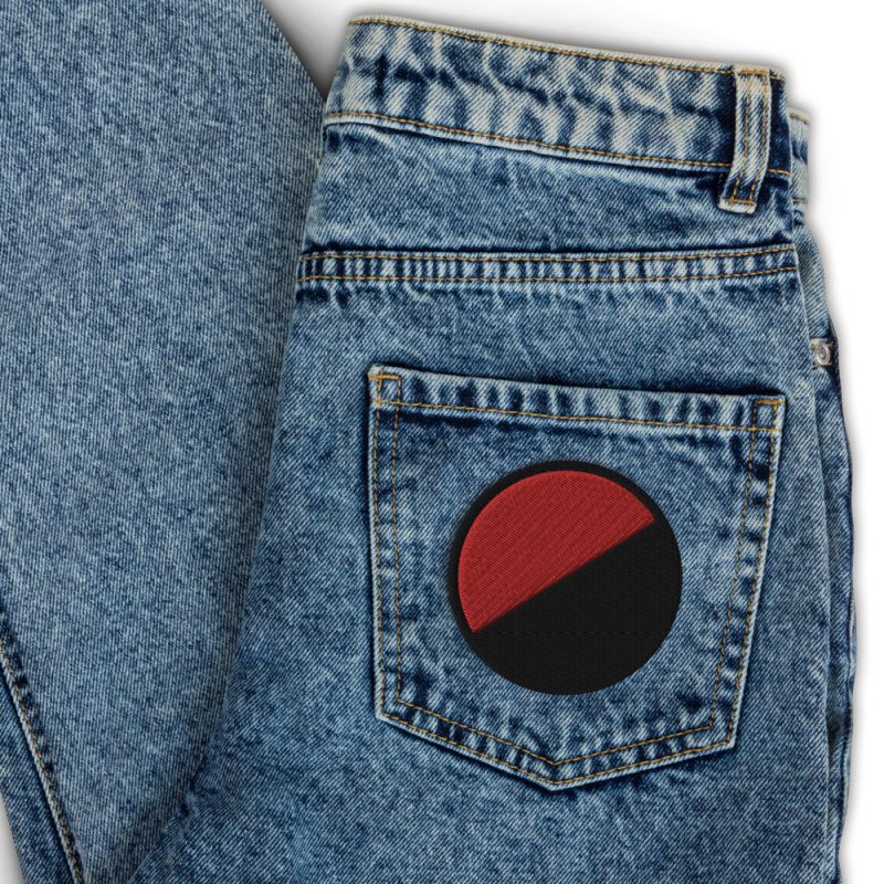 Anarcho-Syndicalism Flag Embroidered Patches