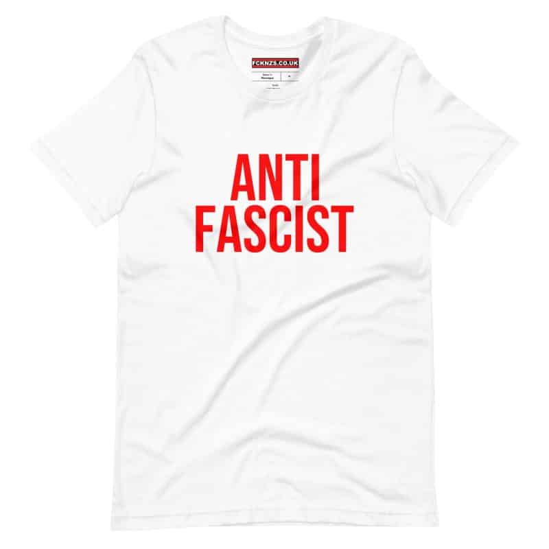 Anti-Fascist Red Unisex T-Shirt