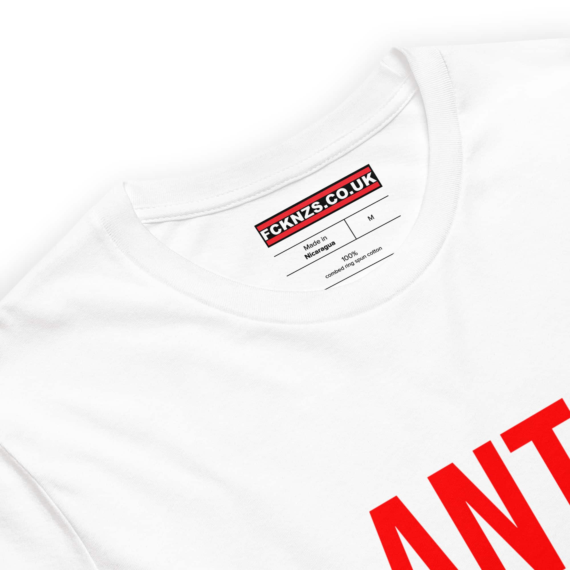 Anti-Fascist Red Unisex T-Shirt