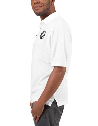 Antifa Iron Front 3 Arrows Men's Premium Polo