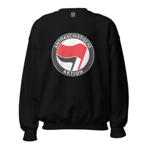 Antifa Antifaschistische Aktion Flag Unisex Sweatshirt