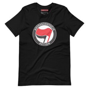 Antifa Antifaschistische Aktion Flag Unisex T-Shirt