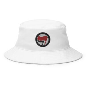 Antifa Antifaschistische Aktion Flag Bucket Hat