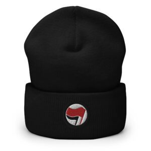 Antifa Antifaschistische Aktion Flag Cuffed Beanie