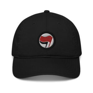 Antifa Antifaschistische Aktion Flag Organic Dad Hat