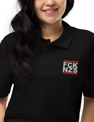 FCK NZS Antifascist Unisex Pique Polo Shirt