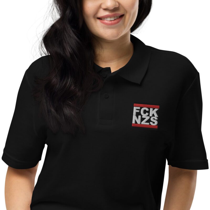 FCK NZS Antifascist Unisex Pique Polo Shirt