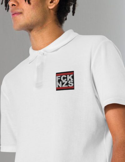 FCK NZS Antifascist Unisex Pique Polo Shirt