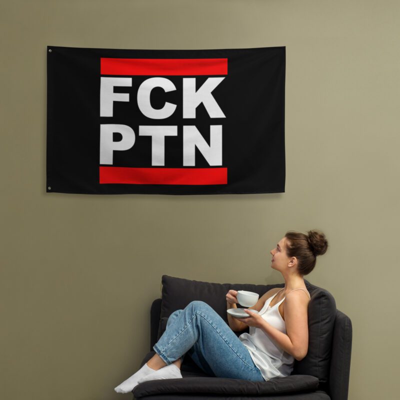 FCK PTN Fuck Putin Flag