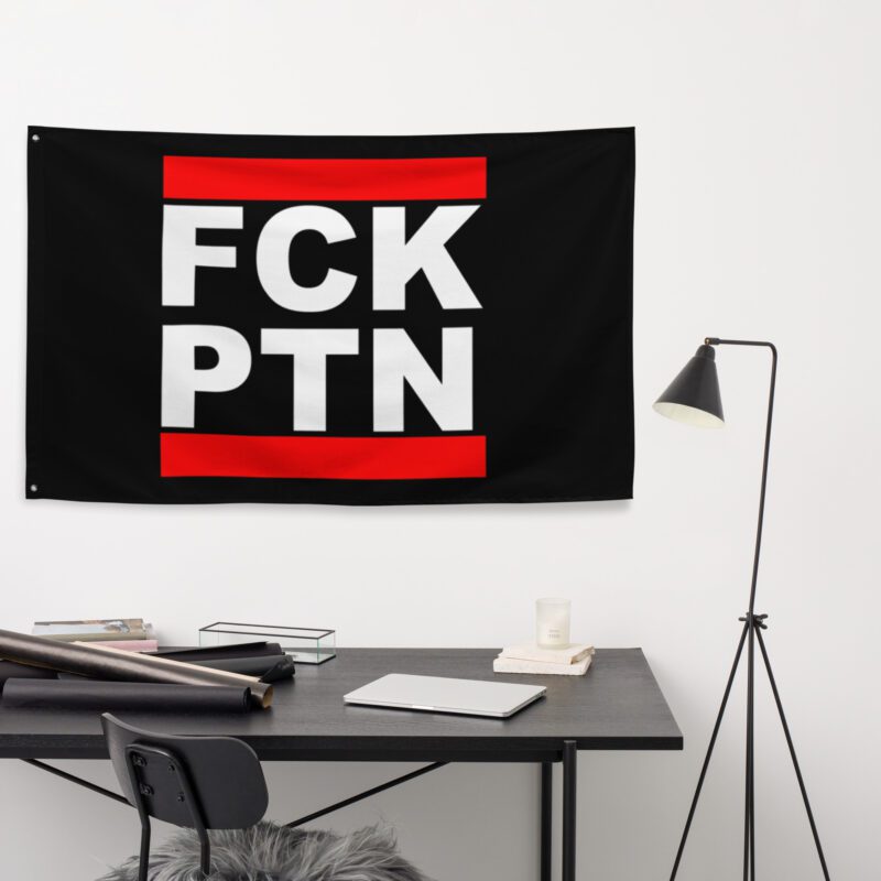 FCK PTN Fuck Putin Flag